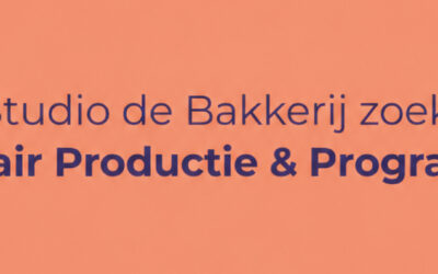 Vacature: Stagiair Productie & Programma